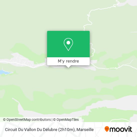 Circuit Du Vallon Du Délubre (2h10m) plan