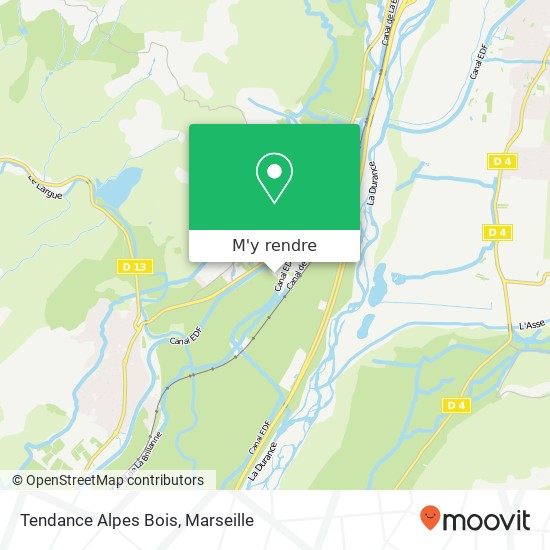Tendance Alpes Bois plan