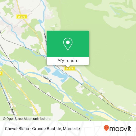 Cheval-Blanc - Grande Bastide plan