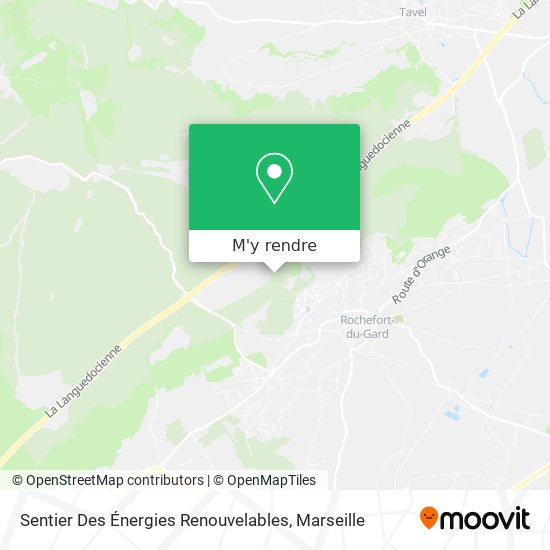 Sentier Des Énergies Renouvelables plan