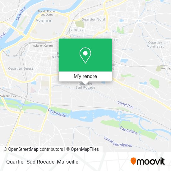 Quartier Sud Rocade plan