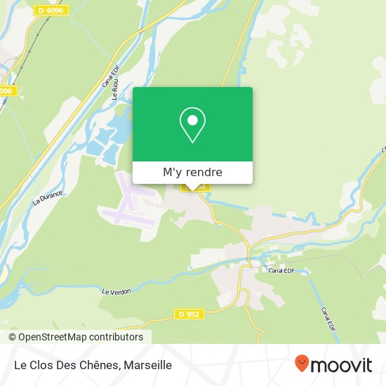 Le Clos Des Chênes plan