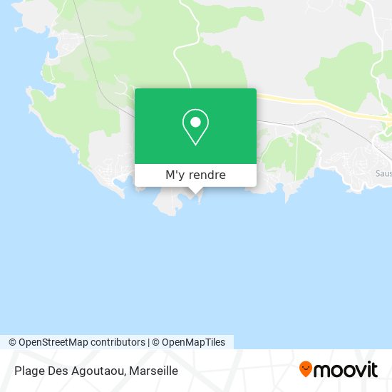 Plage Des Agoutaou plan
