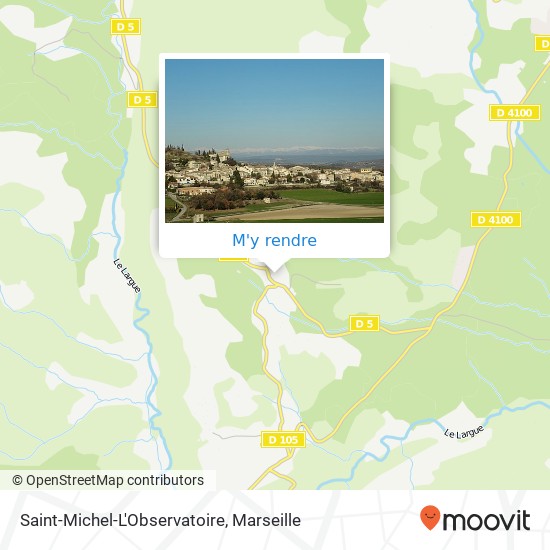 Saint-Michel-L'Observatoire plan
