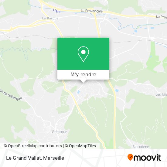 Le Grand Vallat plan