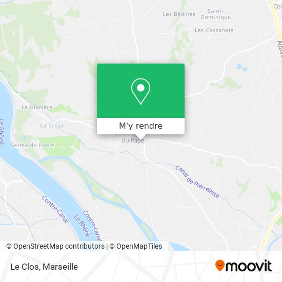 Le Clos plan