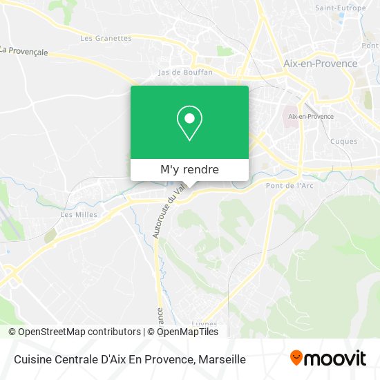 Cuisine Centrale D'Aix En Provence plan