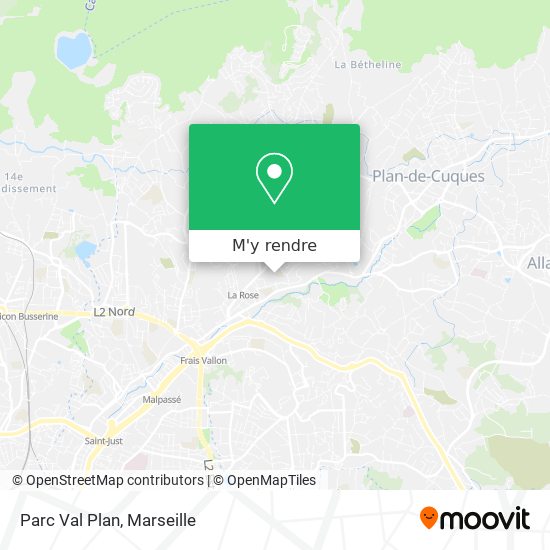 Parc Val Plan plan