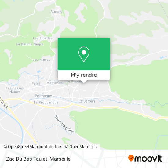 Zac Du Bas Taulet plan
