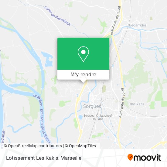 Lotissement Les Kakis plan