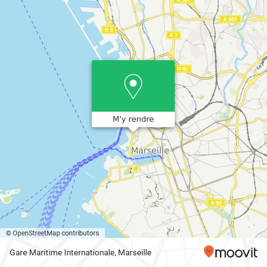 Gare Maritime Internationale plan