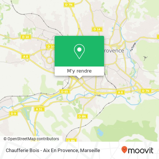 Chaufferie Bois - Aix En Provence plan