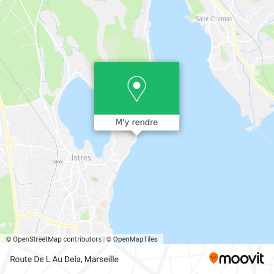 Route De L Au Dela plan