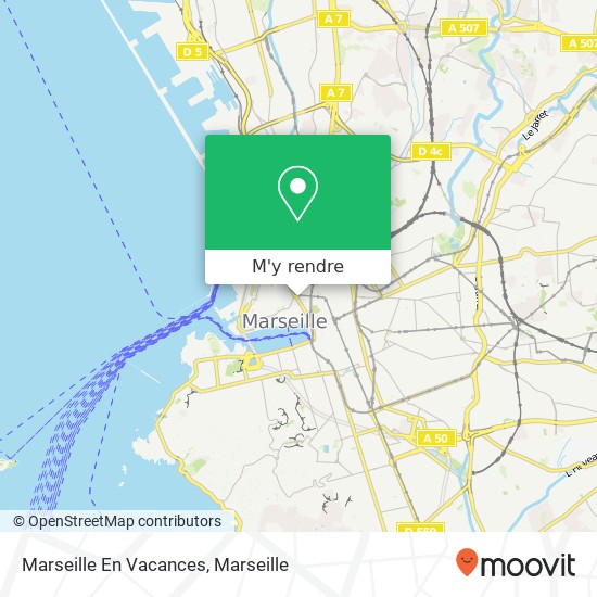 Marseille En Vacances plan