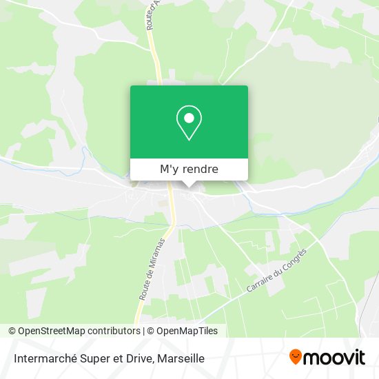 Intermarché Super et Drive plan