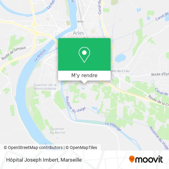 Hôpital Joseph Imbert plan