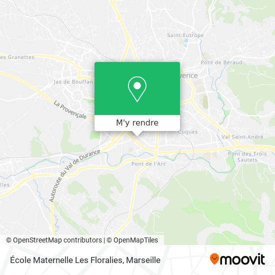 École Maternelle Les Floralies plan