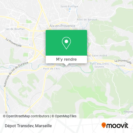 Dépot Transdev plan