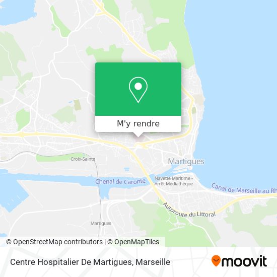 Centre Hospitalier De Martigues plan