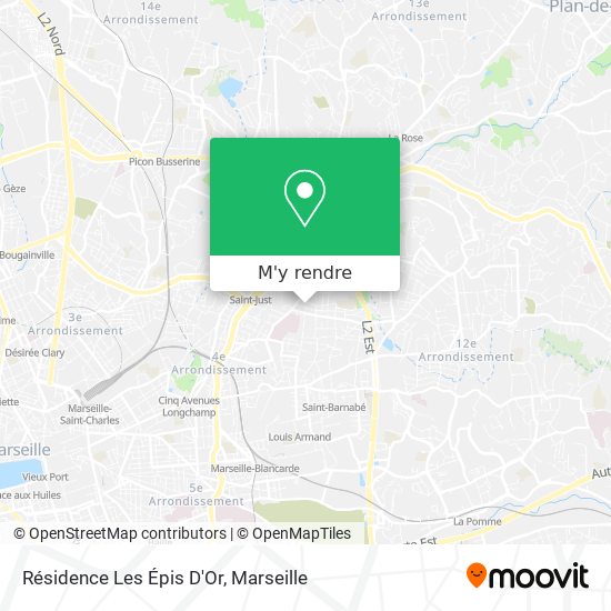 Résidence Les Épis D'Or plan