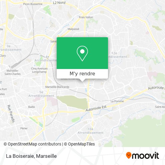 La Boiseraie plan
