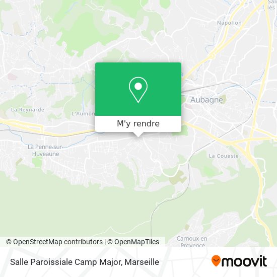 Salle Paroissiale Camp Major plan