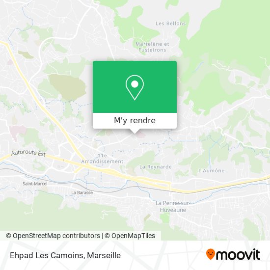 Ehpad Les Camoins plan