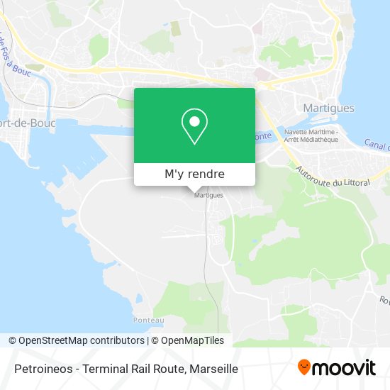 Petroineos - Terminal Rail Route plan