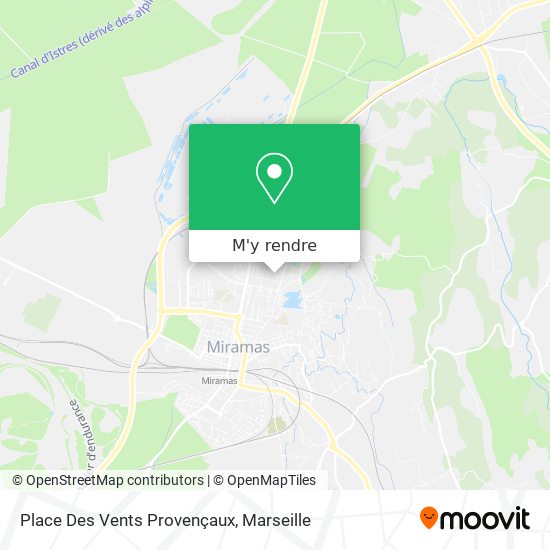 Place Des Vents Provençaux plan