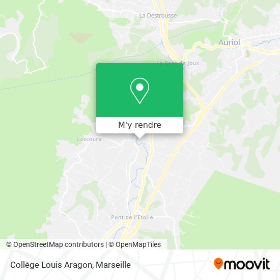 Collège Louis Aragon plan