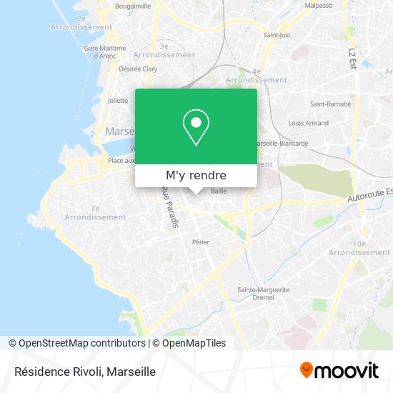 Résidence Rivoli plan