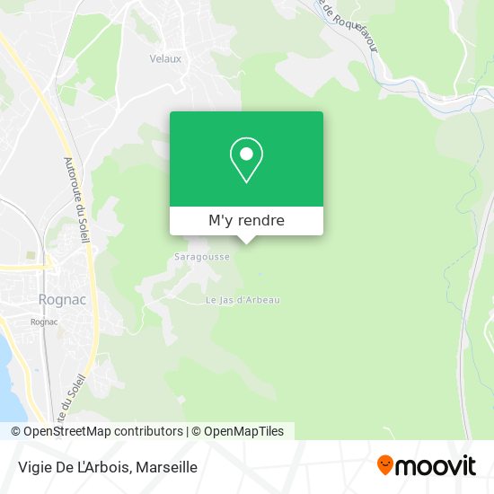 Vigie De L'Arbois plan
