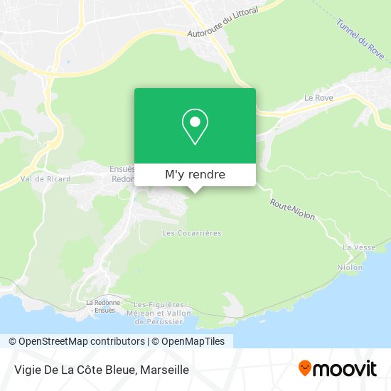 Vigie De La Côte Bleue plan
