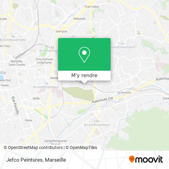 Jefco Peintures plan