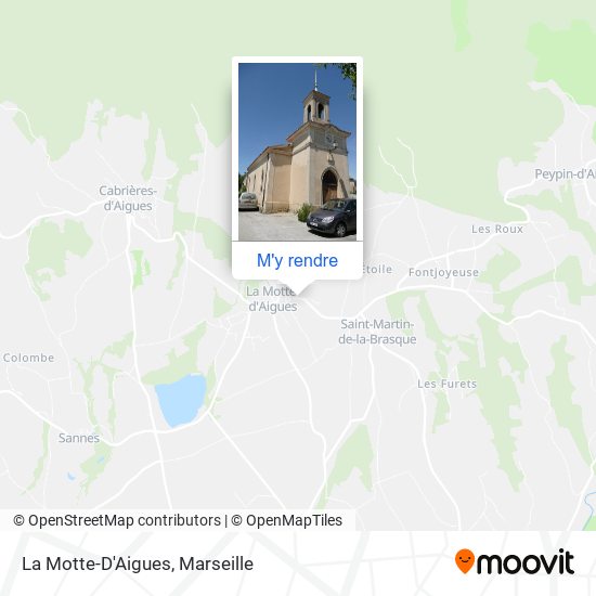 La Motte-D'Aigues plan