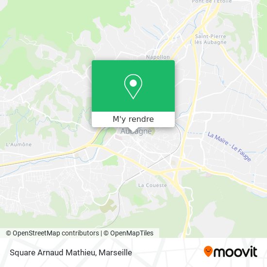 Square Arnaud Mathieu plan