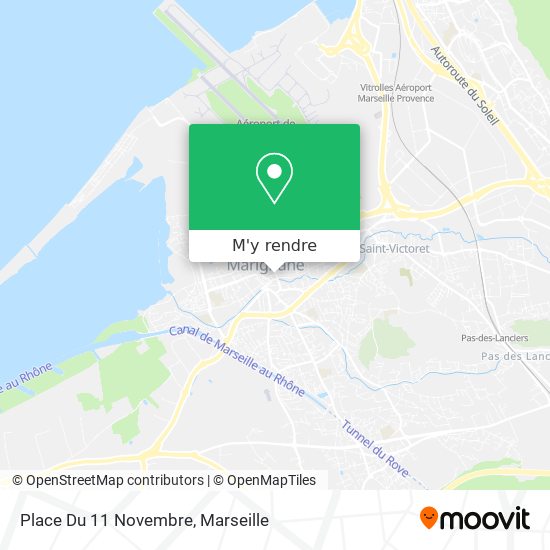 Place Du 11 Novembre plan