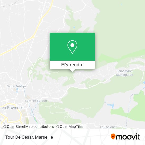 Tour De César plan