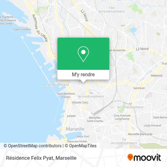 Résidence Felix Pyat plan