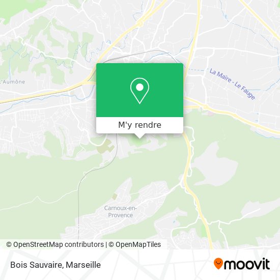 Bois Sauvaire plan