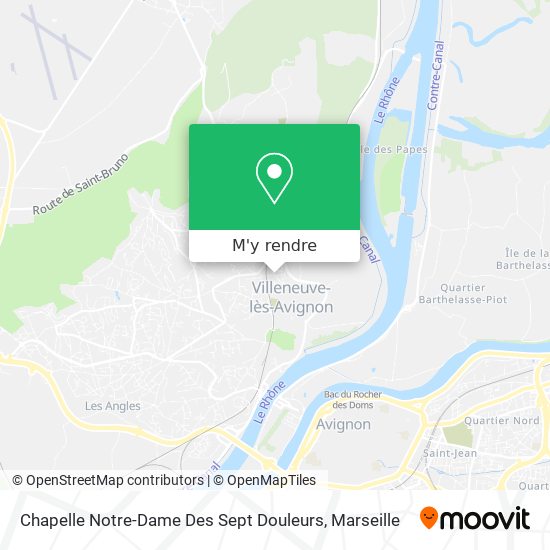 Chapelle Notre-Dame Des Sept Douleurs plan