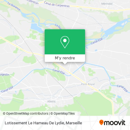 Lotissement Le Hameau De Lydie plan
