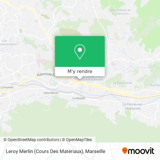 Leroy Merlin (Cours Des Matériaux) plan