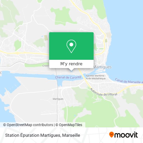 Station Épuration Martigues plan