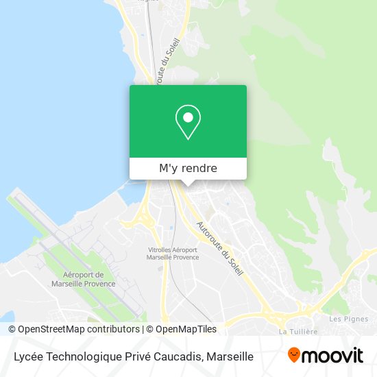 Lycée Technologique Privé Caucadis plan