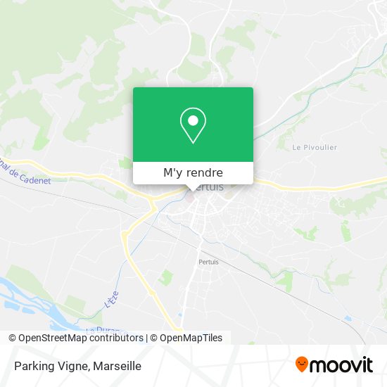 Parking Vigne plan