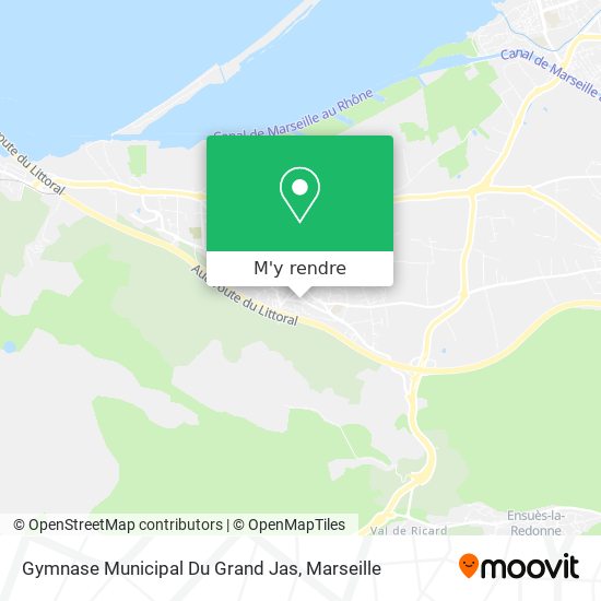 Gymnase Municipal Du Grand Jas plan