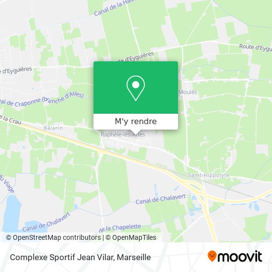 Complexe Sportif Jean Vilar plan