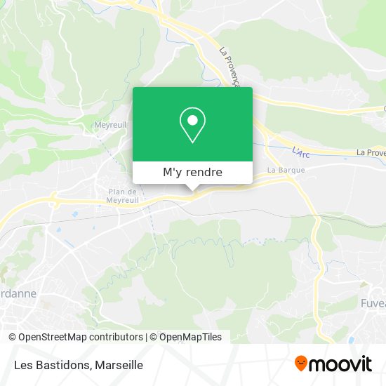 Les Bastidons plan
