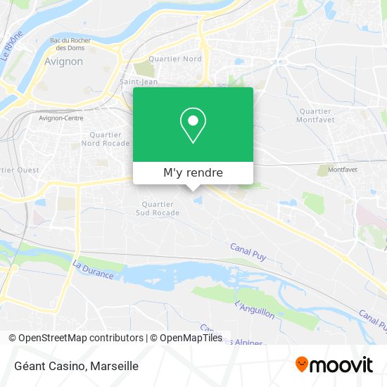 Géant Casino plan